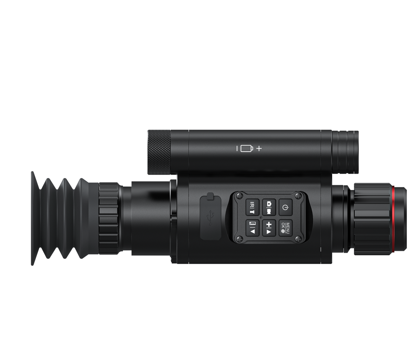 NV076 monocular night vision device 1000m laser ranging 450m night vision range WIFI ballistic calculation 35mm