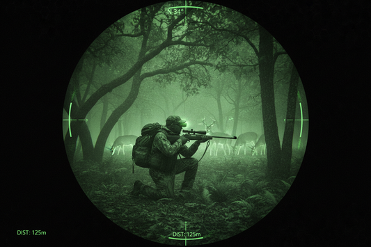 All About the "Red Dot" with Night Vision and Ballistic Calculation NV 076