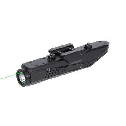 Tactical Flashlight & Laser Sight — 1000 lm, Picatinny & M-LOK Compatible