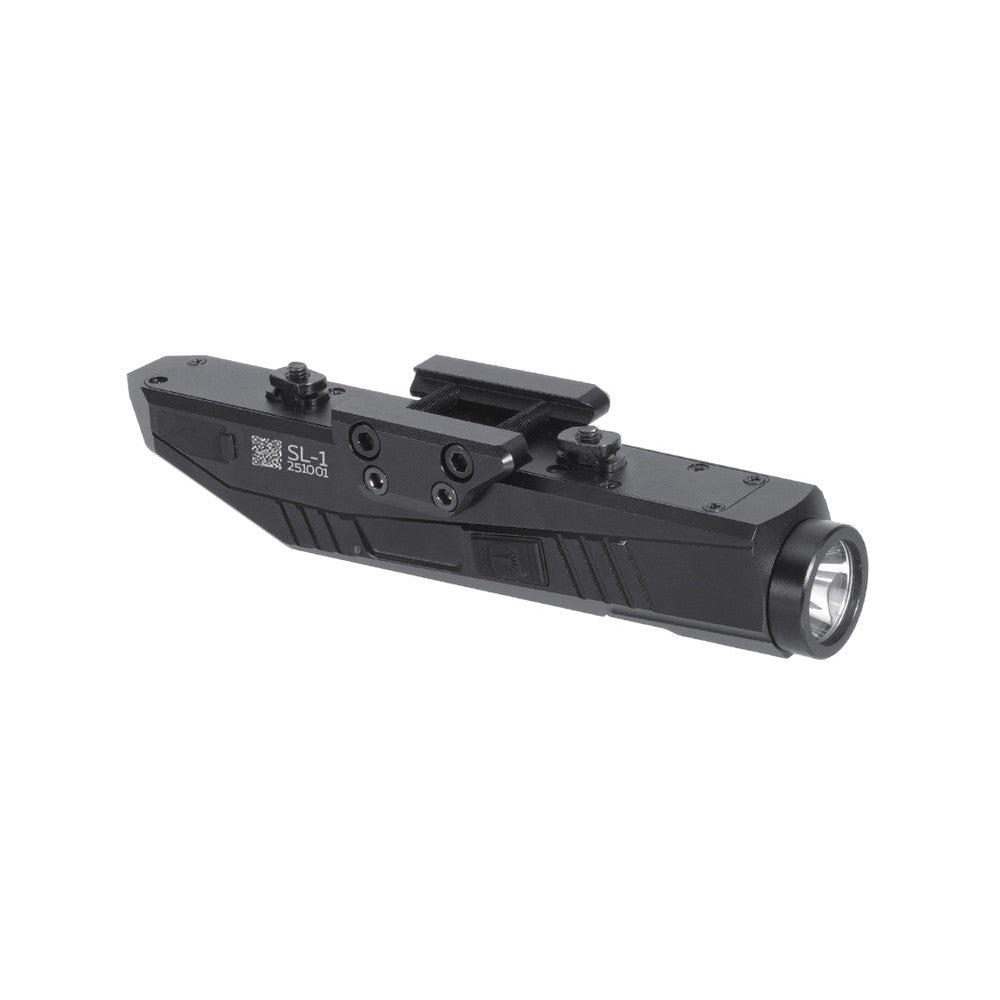 Tactical Flashlight & Laser Sight — 1000 lm, Picatinny & M-LOK Compatible