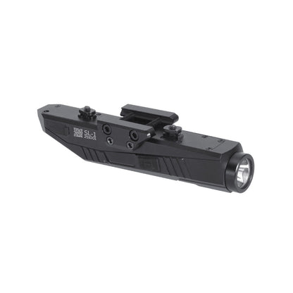 Tactical Flashlight & Laser Sight — 1000 lm, Picatinny & M-LOK Compatible