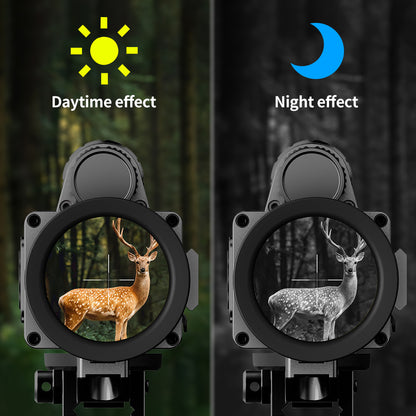 NV078  monocular night vision device 450m night vision range  PIP