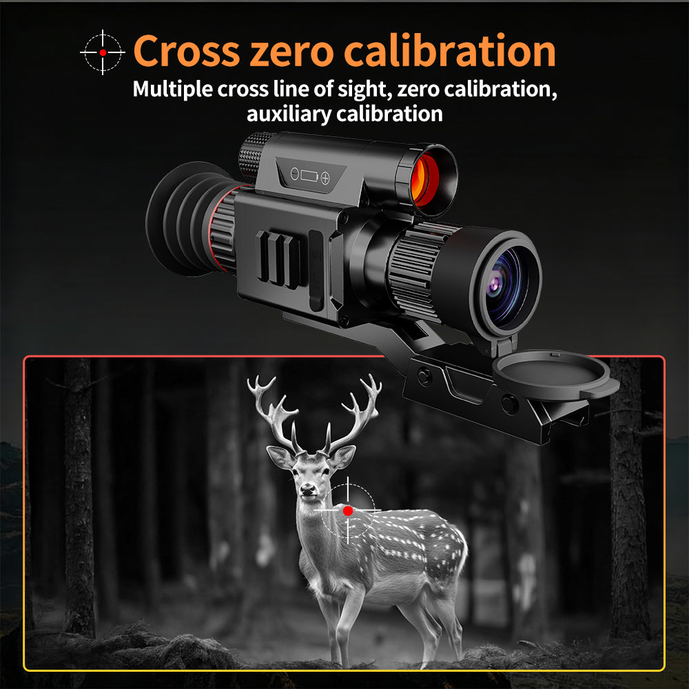 NV078  monocular night vision device 450m night vision range  PIP