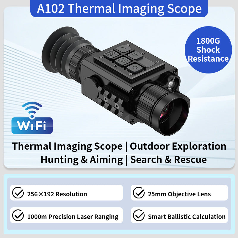 NVH PlusVision A102 Thermal Imaging Scope - 256x192