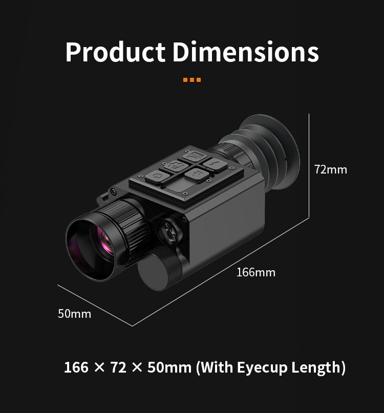NVH PlusVision A102 Thermal Imaging Scope - 256x192
