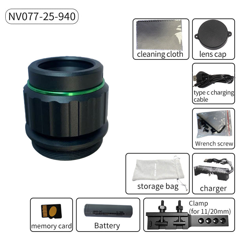 NVH PlusVision NV077 Advanced Digital Night Vision Monocular Lens & Accessory Set