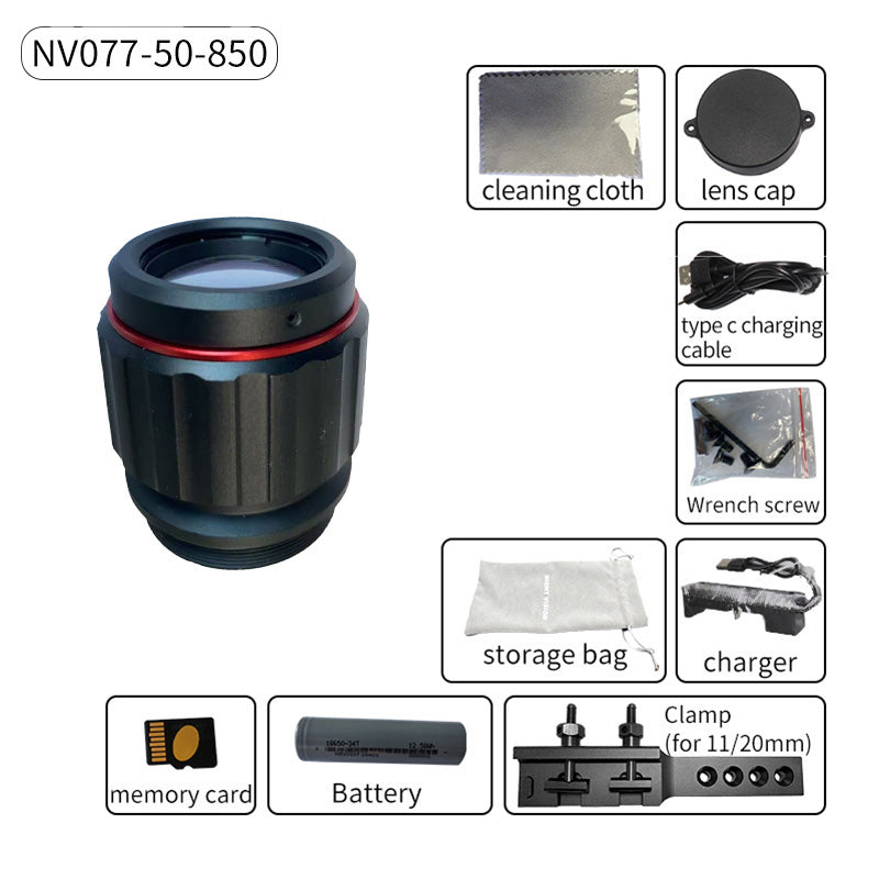 NVH PlusVision NV077 Advanced Digital Night Vision Monocular Lens & Accessory Set