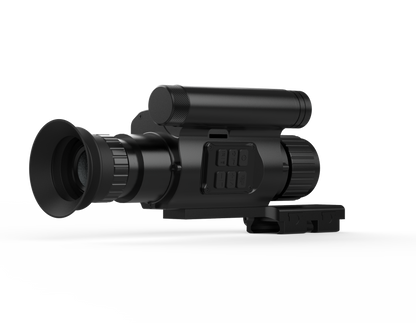 NV075 Night Vision Hunting Scope Goggles Monocular 200-400M Infrared Camera Support Photo & Video,50mm Lens,Metal Body